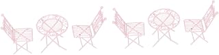 Angoily 2 Conjuntos De Mesa E Cadeiras Para Casa De Bonecas Móveis Para Crianças Ao Ar Livre Decoração Para Áreas Externas Decoração Para Crianças Conjunto De Cadeiras Para Mesa De Jantar