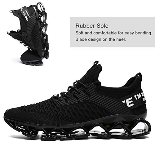 Image of Vooncosir Mens Running Shoes Breathable Walking Blade Non Slip Athletic Tennis Shoes Lightweight Fashion Sneakers