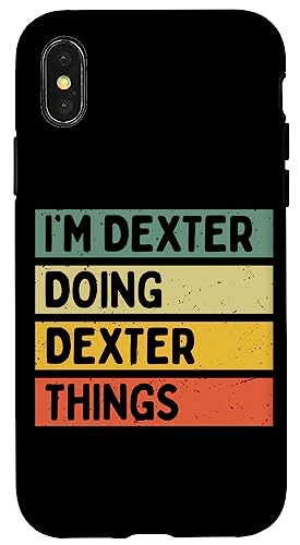 I'm Dexter Doing Dexter Things �ʔ������� �X�}�z�P�[�X iPhone X/XS �p