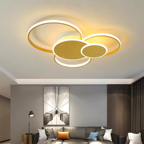 Plafonnier LED moderne dimmable pour en finir avec les pièces sombres et froides