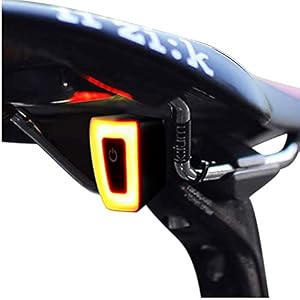 HEITIGN Bicycle Indicator Lights, Ultra Bright Smart Bike Tail Light Rechargeable Taillights Bicycle Waterproof…
