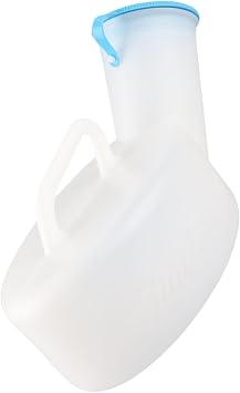Large Capacity Leakproof Portable Pee Bottle Male Female Urinal for Travel Hospital Elderly Patients (800ml Male)