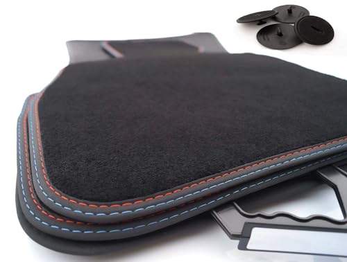 Fußmatten für BMW X1 iX1 M35i (U11) Premium Velours Automatten Matten in Original Qualität...