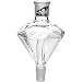 Produktbild Smokezilla® Shisha Molassefänger 18 8 - Shisha Zubehör In Diamant Form - Aus Hochwertigem Glas - Hält Shisha Bowl & Rauchsäule 100% Sauber