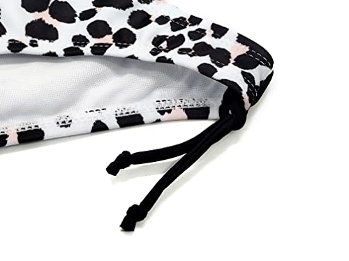 Shekini Girls Swimwear Halter Triangle Bikini Leopard Print Two Piece Swimsuits (Leopard Print - B, 12-14 Years) #TOP4