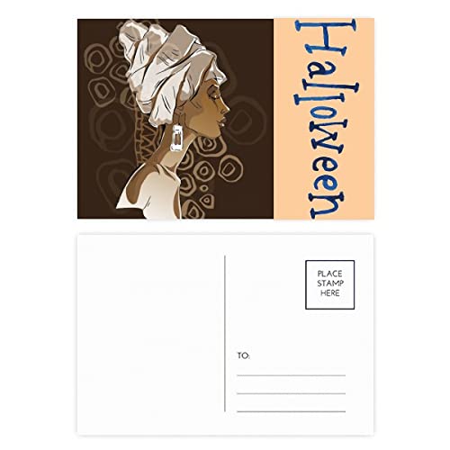 Cartes postales femme africaine : lot de 20 pour décorer votre bureau avec poésie