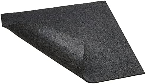 Paxanpax Universal anti-vibration washing machine mat, 600 x 600 x 6 mm Black 74-UN-10