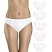 6 Pack Bikinis Women's Underwear Solids & Prints