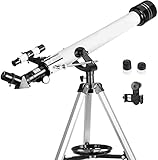 Telescope 60AZ Refractor Telescope Scope - 60mm Aperture and 700mm...