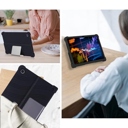 ATOOZ for Lenovo Tab Plus Tablet Case 2024 (TB351FU),Soft Silicone Case for Lenovo Tab Plus 11.5 Inch Lenovo Tab Plus Case for Kids (Black) by ATOOZ - Image 7