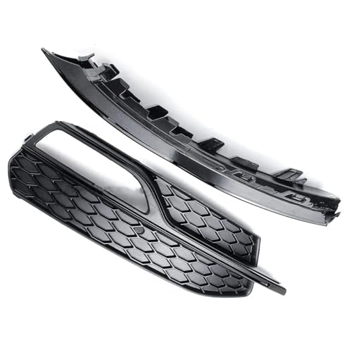 Grille de phare antibrouillard avant chromée noire de qualité pour S3 A3