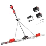 regle vibrante honda 【BATTERIE HAUTE CAPACITÉ】La raclette vibrante électrique pour béton est alimentée par une batterie lithium rechargeable de 6000 mA. Sa vitesse de rotation de 3000 à 6000 tr/min lui permet de fonctionner en continu pendant des heures. Sans fil et sans limite, elle offre un confort d'utilisation optimal : plus besoin de se baisser pour régler le niveau, ce qui représente un gain de temps et d'énergie considérable. Elle multiplie par dix l'efficacité du travail : une seule machine peut remplacer dix personnes, permettant ainsi d'économiser beaucoup d'argent et d'énergie.