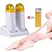 Produktbild Epilierer, Mini-Maschine für Depilation Enthaarungswalze Heißwachs-Heizung für Männer und Frauen Körperdepilation + Wachspatrone + Wachspapier