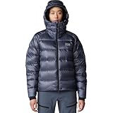 Mountain Hardwear Women's Phantom Alpine Down Hooded Jacket, Blue Slate