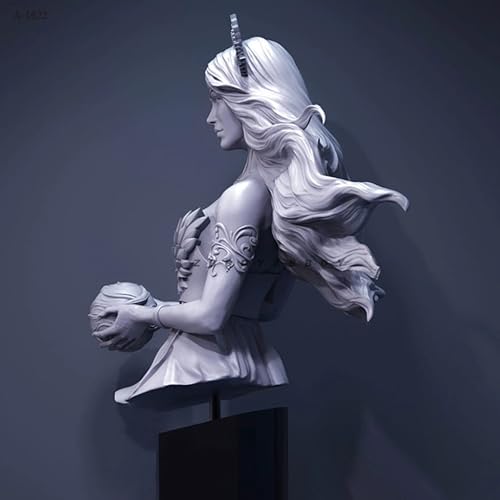 Busto de resina 1/10 de guerrera clásica miniatura de alta fidelidad coleccionismo 7l6fj32z 3