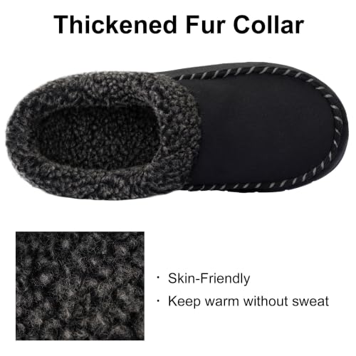 Image of ULTRAIDEAS Men's Indoor Outdoor Slippers with Memory Foam