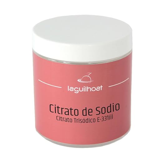 Citrato Trisódico - 250 g - Saborizante y conservante de Alimentos