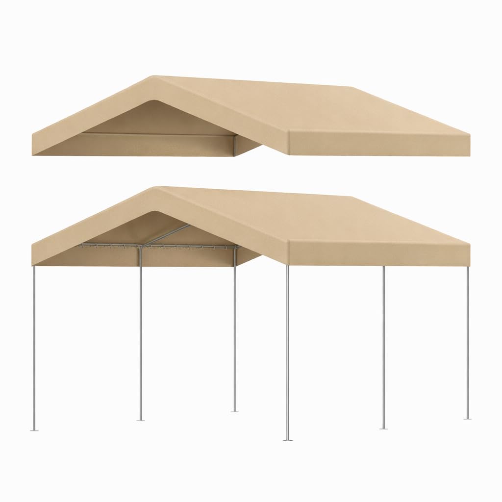 Carport Canopy Cover - 10x20 ft Waterproof -1