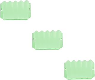 NOLITOY 3 Pçs Suporte De Grama De Coelho Alimentador De Feno Cobaia Forragem De Coelho Feno Grama Titular Chinchila Feno Bin Coelho Alimentador De Grama Cobaia Tigela De Comida Para