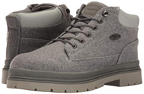 Lugz Men's Drifter Peacoat Classic Chukka Boot, Charcoal/Grey, 6.5 #TOP6