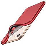 RANVOO iPhone 8 Case, iPhone 7 Case, [Aurora Series] Soft TPU Case Ultra Thin Slim Fit Anti-Fingerprint Rubber Cover, iPhone 8 case/iPhone 7 Case 4.7 Inch, Chili Red