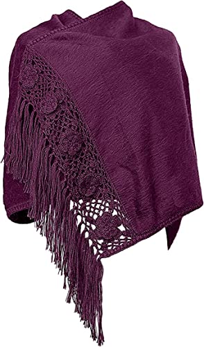 TINKUY PERU Women’s Alpaca Wool Pashmina Shawl Wrap, One Size3