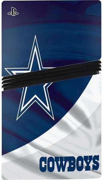 Skinit Decal Gaming Skin Compatible with PS5 Pro Console - Officially Licensed NFL Dallas Cowboys Design