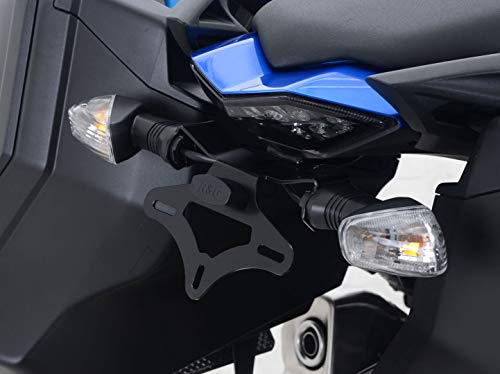 Support de plaque R&G LP0190BK pour Kawasaki ZX-10R Ninja 1000 2016-2018