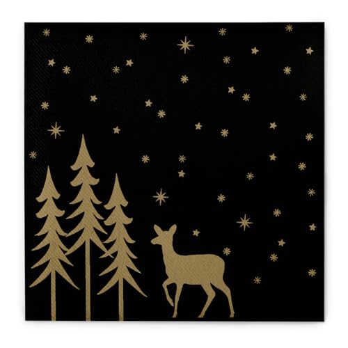 Mank Airlaid Servietten 40x40 cm, Premium Einweg Serviette,...