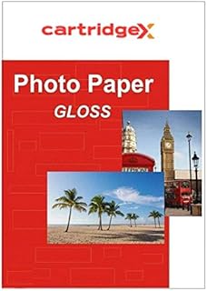 Cartridgex 60 Sheets 7x5 Gloss 210gsm Photo Paper for Inkjet Printer 7 x 5
