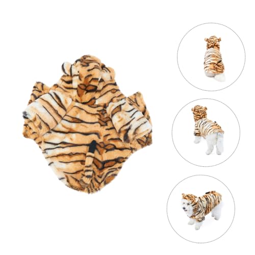 Disfraz perro tigre DOITOOL abrigo invierno talla S miniatura 4