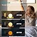 JALL Sunrise Alarm Clock White Noise Sound Machine with 22 Soothing Sounds, 17 NightLights, Bluetooth Speaker, Wake Up Light Alarm Clock for Bedrooms, Heavy Sleepers, Ideal Gift for Baby, Kids Seniors