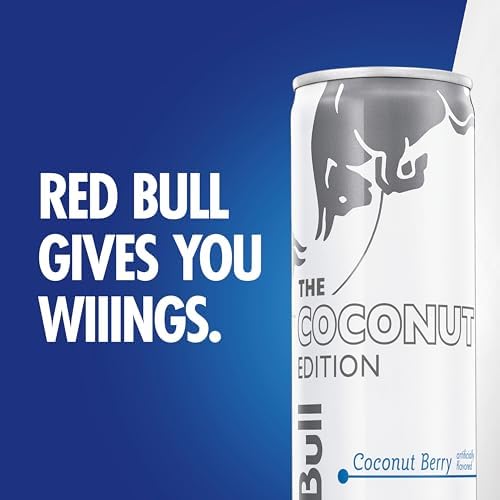 Red Bull Energy Drink, Coconut Berry, 8.4 Fl Oz, Pack of 24 — view 3