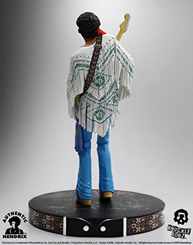 Knucklebonz - Jimi Hendrix Iii Rock Iconz Limited Edition Collectible Statue (Only 3000 Created) - Rock Iconz, Officially Licensed, Includes Coa #TOP3