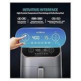 9 Quart XL Air Fryer Oven, 6-in-1 Electric Air Fryer with LCD Touch Panel for Family Cooking - Image 5