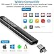 USB/Type-C 2-in-1 Wireless Presenter Aufla-dbarmit Hyperlink Lautstärkeregler, 2.4Ghz Powerpoint Fernbedienung Pointer für Präsentationen Klicker, Kabelloser Präsenter für Mac Laptop