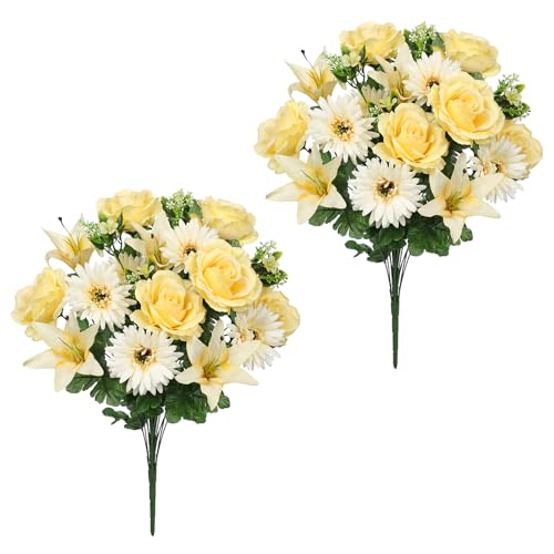 Hollyone Cemetery Flowers Set