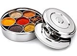 VIRTIONZ 7-Compartment Masala Dabba