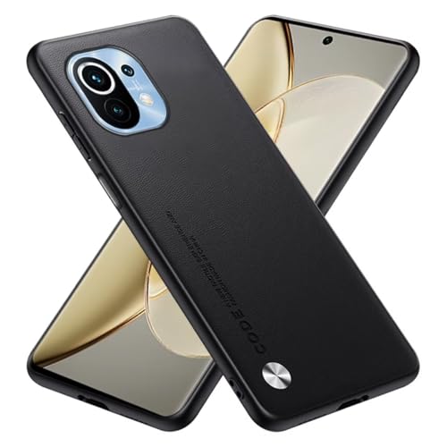 RankOne Custodia Compatibile con Xiaomi MI 11 (6.81') Cover Case - Nero