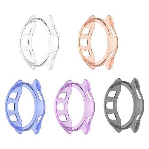 �yFaygtni�z5�F�Z�b�g �K�[�~���Ή� Forerunner 165 Music�Ή� �P�[�X TPU�� �\�t�g �ϏՌ� �y�� ���^ �����ȒP GARMIN�Ή� Forerunner 165�Ή� �ی�J�o�[ �t�B�����Ȃ�