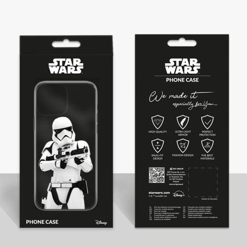 Ert Group Star Wars Stormtrooper Case Designed For Iphone 13, 6.1 Inch, Tpu Shockproof Protective Phone Cover, Raised Edges, Scratch Resistant Design, Star Wars Design #TOP1
