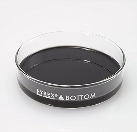 DD-90-S-BLK Large Dissection Petri Dish Black 93 mm Dia x 22 mm H