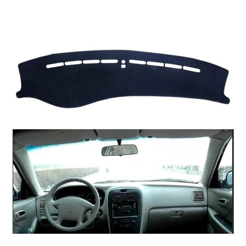Couverture de tableau de bord en flanelle pour KIA Optima MS 2000-2006