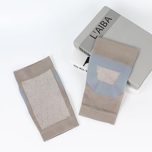 Image of Cashmere Wool Knee Brace Pads Unisex Winter Warm Thermal Knee Warmers Sleeve Soft Leg Warmers