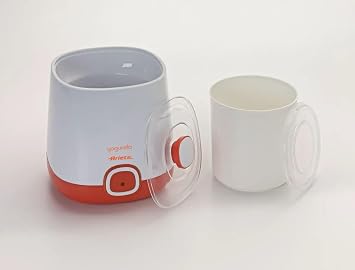Ariete Yogurella Süzme Yoğurt Makinesi 0621/10 - Pane Express, 20 Watt, 1 Litre Yoğurt Kapasitesi, Süzme Yoğurt için Ekstra Filtreli Sepet, 2 Kap [Enerji Sınıfı A]