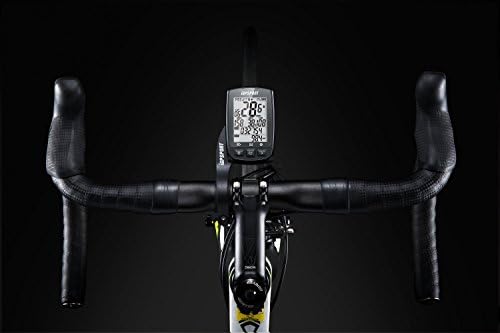 iGS50S GPS Bike Computer,IPX7 Waterproof Wireless Cycling Computer,Compatible with ANT+ Sensors,Speedometer Odometer MTB Tracker fits All Bikes