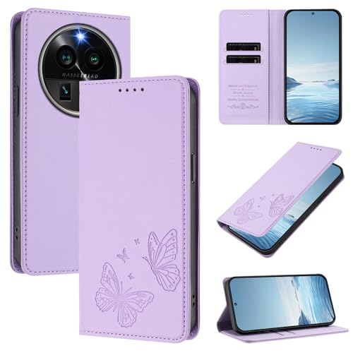 �X�}�z�P�[�X �Ή��@�� for Oppo Find X6 Pro 5G�yRFID�u���b�N�z�y�J�[�h�z���_�[�t�����z �}�O�l�b�g�J�� �X�^���h�@�\�t���zRed