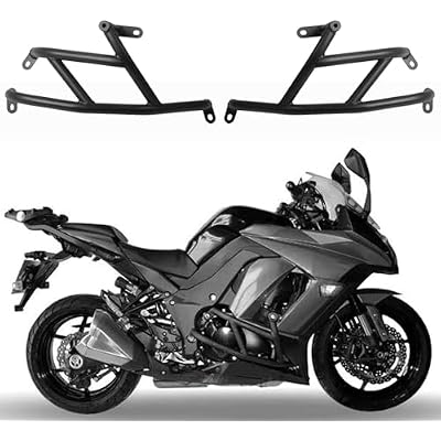 KUAFU Engine Guard Crash Bars Compatible with 2017-2019 Kawasaki Z1000SX / Ninja 1000 Black