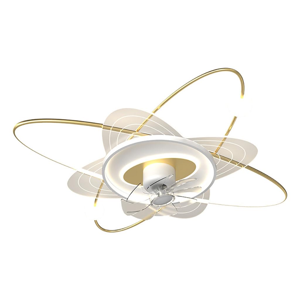 HXYSXHJUO Fan Light Ceiling 360 Degree oscillating Head Living Room