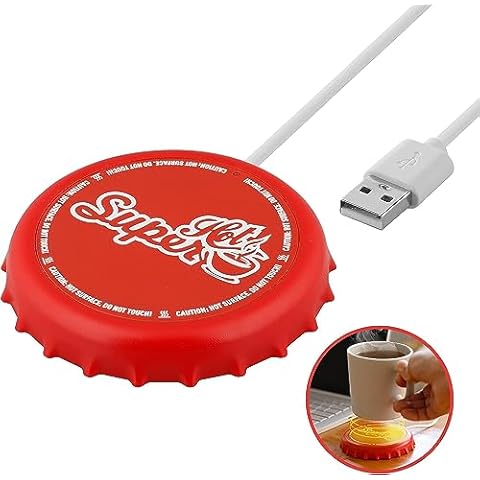 Redomm Coffee Mug Warmer,Electric Beverage Warmers for Heating Coffee, Beverage, Milk, Tea and Hot Chocolate(Green) (Green) Cover